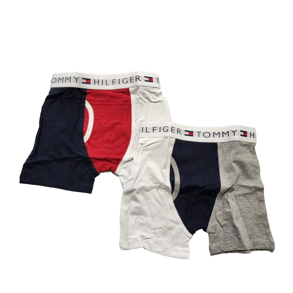 Tommy‎ Hilfiger Boys' Boxer Brief 2-Pack Size Small